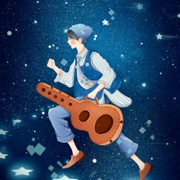 月亮粑粑吉他谱 赵雷 E调指法版吉他弹唱谱