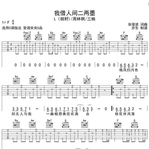 我借人间二两墨