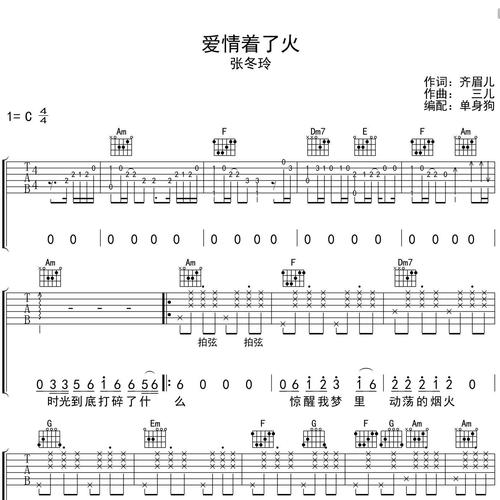 爱情着了火
