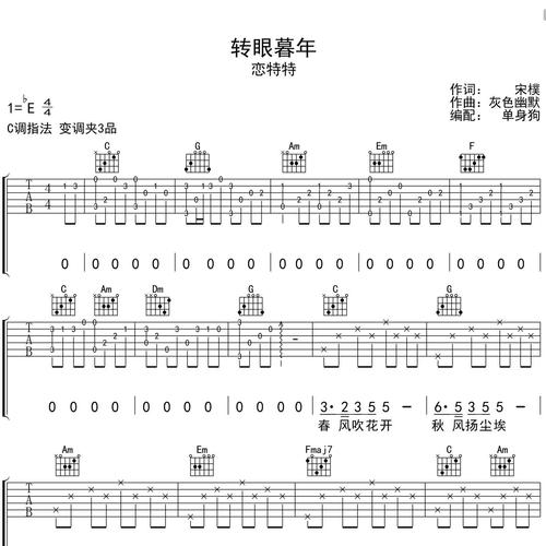 转眼暮年