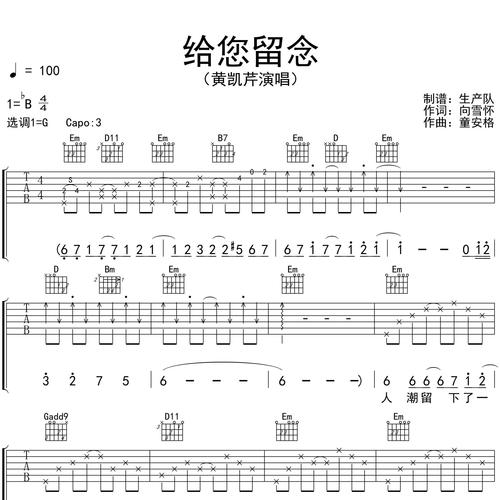 给您留念