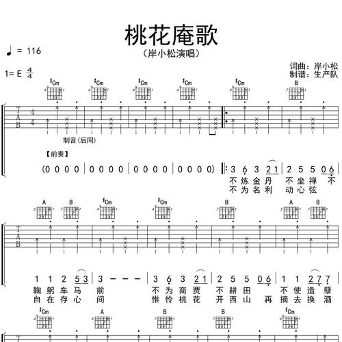 桃花庵歌