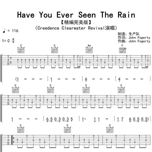 Have You Ever Seen The Rain