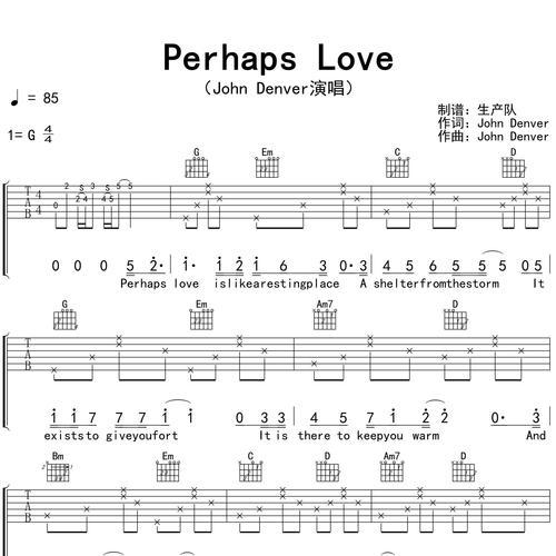 Perhaps Love