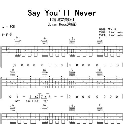 Say You'll Never