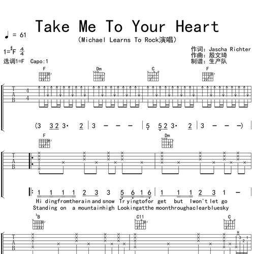 Take Me To Your Heart