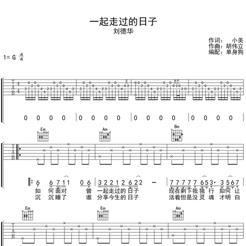 一起走过的日子