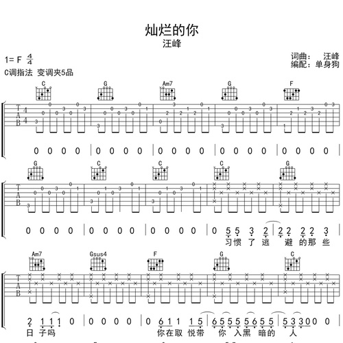 灿烂的你