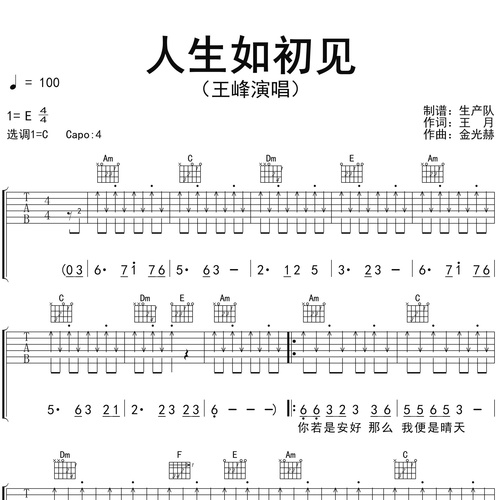 人生如初见
