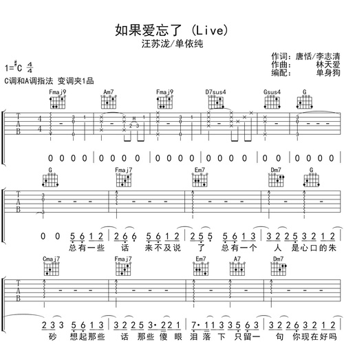 如果爱忘了