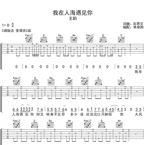 我在人海遇见你