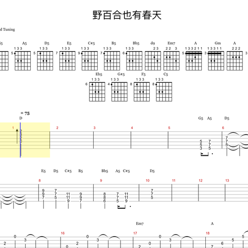野百合也有春天