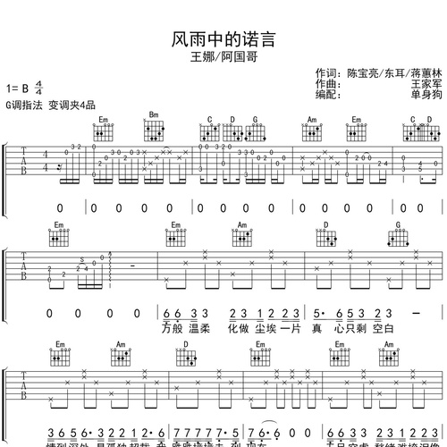 风雨中的诺言