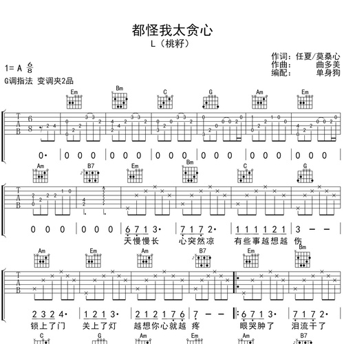 都怪我太贪心