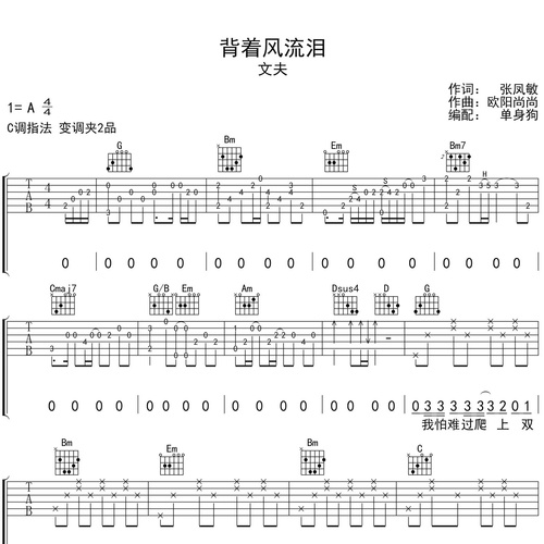 背着风流泪