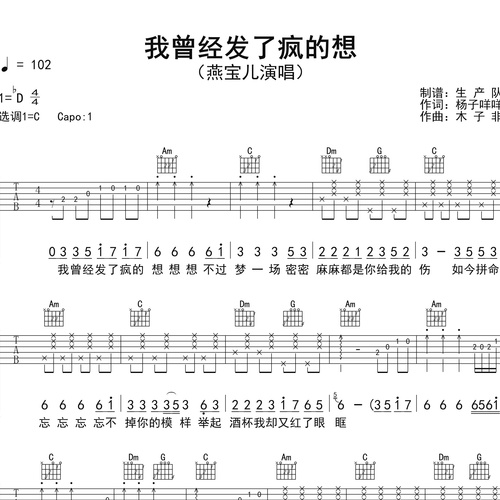 我曾经发了疯的想