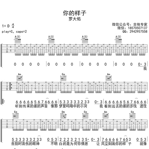 你的样子