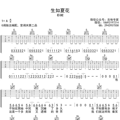 生如夏花